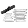GEARWRENCH 81920 12-Point Metric Long Pattern Combination Wrench Set (18-Piece)