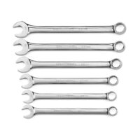 GEARWRENCH 81922 12-Point Metric Long Pattern Combination Wrench Set with Roll (6-Piece)