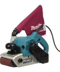 Makita 9403 11 Amp 4 in. x 24 in. Corded Belt Sander with Abrasive Belt, 80G Belt and Dust Bag