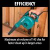 Makita UB1103 203 MPH 145 CFM 6.8 Amp Electric Blower