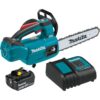 Makita XCU06SM1 LXT 10 in. 18V Lithium-Ion Brushless Electric Battery Chainsaw Kit (4.0Ah)