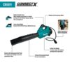 Makita CBU01Z 36V 157 mph 622 CFM ConnectX Cordless Brushless Blower, Connector Cable (Tool Only)