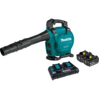 Makita XBU04PT 120 MPH 473 CFM LXT 18V X2 (36V) Commercial Lithium-Ion Brushless Cordless Leaf Blower Kit (5.0 Ah)