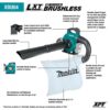 Makita XBU04ZV 120 MPH 473 CFM LXT 18V X2 (36V) Lithium-Ion Brushless Cordless Leaf Blower with Vacuum Attachment Kit (Tool-Only)