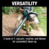 Makita XBU04ZV 120 MPH 473 CFM LXT 18V X2 (36V) Lithium-Ion Brushless Cordless Leaf Blower with Vacuum Attachment Kit (Tool-Only)
