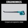 Makita XBU06Z 152 MPH 113 CFM LXT 18V Lithium-Ion Cordless Floor Leaf Blower (Tool-only)
