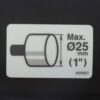 Makita GD0800C 6.6 Amp 1/4 in. SJS Die Grinder