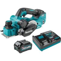 Makita GPK01M1 40-Volt XGT Brushless Cordless 3-1/4 in. Planer Kit, AWS Capable (4.0Ah)