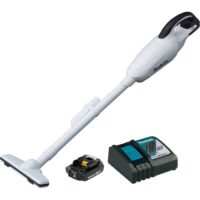 Makita XLC02RB1W 18-Volt Compact Lithium-Ion Cordless Handheld Vacuum