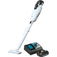 Makita XLC05R1WX4 18-Volt LXT Lithium-Ion Compact Brushless Cordless 3-Speed Vacuum Kit, 2.0 Ah