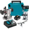 Makita XTR01T7 5.0 Ah 18V LXT Lithium-Ion Brushless Cordless Compact Router Kit