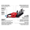 Milwaukee 2786-20 M18 FUEL ONE-KEY 18V Lithium-Ion Brushless Cordless 9 in. Cut Off Saw (Tool-Only)