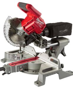 Milwaukee 2733-20 M18 FUEL 18V Lithium-Ion Brushless Cordless 7-1/4 in. Dual Bevel Sliding Compound Miter Saw (Tool-Only)