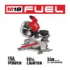 Milwaukee 2739-20 M18 FUEL 18V Lithium-Ion Brushless Cordless 12 in. Dual Bevel Sliding Compound Miter Saw (Tool-Only)