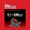 Milwaukee 2739-20 M18 FUEL 18V Lithium-Ion Brushless Cordless 12 in. Dual Bevel Sliding Compound Miter Saw (Tool-Only)