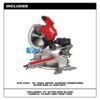 Milwaukee 2739-20 M18 FUEL 18V Lithium-Ion Brushless Cordless 12 in. Dual Bevel Sliding Compound Miter Saw (Tool-Only)