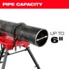 Milwaukee 48-22-8690 1/8 in. to 6 in. Portable Leveling Tripod Chain Vise Stand