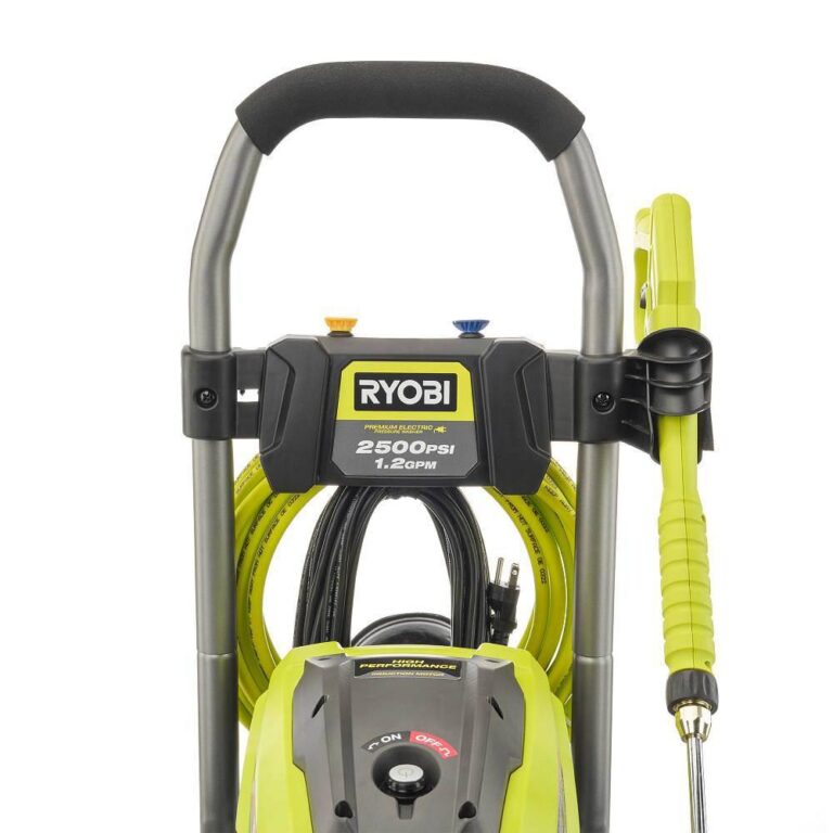 RYOBI RY142500 2500 PSI 1.2 GPM High Performance Cold Water Electric ...