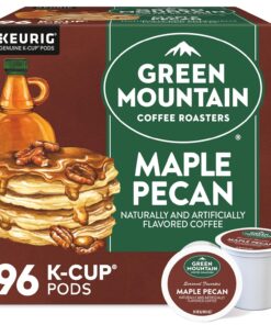 Green Mountain Coffee Roasters Maple Pecan Coffee,Keurig K-Cup Pods, Light Roast, 96 Count (4 Packs of 24)
