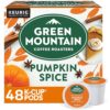 Green Mountain Coffee Roasters Pumpkin Spice Coffee, Keurig Single Serve K-Cup Pods, 48 Count