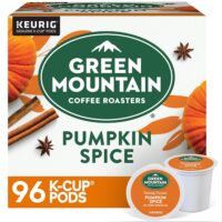 Green Mountain Coffee Roasters Pumpkin Spice Coffee, Keurig Single-Serve K-Cup Pods, Light Roast, 96 Count (4 Packs of 24)