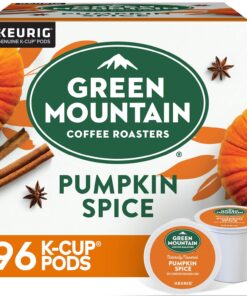 Green Mountain Coffee Roasters Pumpkin Spice Coffee, Keurig Single-Serve K-Cup Pods, Light Roast, 96 Count (4 Packs of 24)
