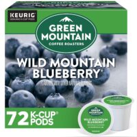Green Mountain Coffee Roasters Wild Mountain Blueberry Keurig Single-Serve K-Cup pods, Light Roast Coffee, 72 Count (6 Packs of 12)