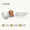 Peet's Coffee, Dark Roast Espresso Capsules Compatible with Nespresso Original Machine, Caramel 100 Count (10 Boxes of 10 Espresso Pods)