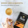 Peet's Coffee, Dark Roast Espresso Capsules Compatible with Nespresso Original Machine, Caramel 100 Count (10 Boxes of 10 Espresso Pods)