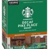 Starbucks Decaf Pike Place Roast K Cups, 72 Count (3 boxes of 24 K-Cups)