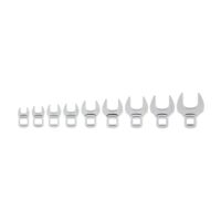 TEKTON WCF90101 3/8 in. Drive Crowfoot Wrench Set, 9-Piece (5/16 in. - 3/4 in.)