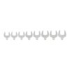 TEKTON WCF90406 1/2 in. Drive Crowfoot Wrench Set, 8-Piece (1-9/16 in. -2 in.)