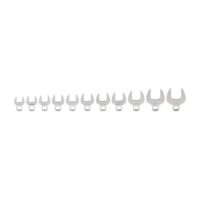 TEKTON WCF90501 1/2 in. Drive Crowfoot Wrench Set, 11-Piece (17 mm - 32 mm)