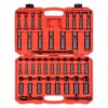 TEKTON SID91406 3/8 in. Drive 12-Point Impact Socket Set (72-Piece) (1/4 - 1 in., 6 - 24 mm)
