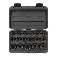 TEKTON SID92301 1/2 in. Drive 6-Point Impact Socket Set, 17-Piece (5/16 in. - 1-1/4 in.)