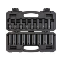 TEKTON SID92305 1/2 in. Drive Deep 6-Point Impact Socket Set, 17-Piece (5/16 in. -1-1/4 in.)