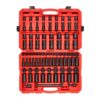 TEKTON SID92407 1/2 in. Drive 6-Point Impact Socket Set, 87-Piece (5/16 in. - 1-1/4 in., 8 mm - 32 mm)