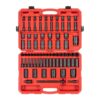 TEKTON SID92408 1/2 in. Drive 12-Point Impact Socket Set (78-Piece) (5/16 - 1-1/2 in., 8-39 mm)