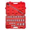 TEKTON SKT35204 3/4 in. Drive 6-Point Socket and Ratchet Set 19 mm to 50 mm (27-Piece)
