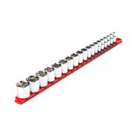 TEKTON SHD91110 3/8 in. Drive 6-Point Socket Set (19-Piece)