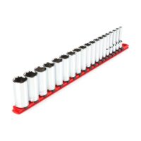 TEKTON SHD91114 3/8 in. Drive Deep 6-Point Socket Set (19-Piece)