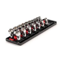 TEKTON SHD91217 3/8 in. Drive Universal Joint Socket Set with Rails (3/8 in.-3/4 in., 10 mm-19 mm) (17-Piece)