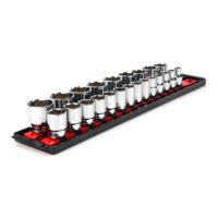 TEKTON SHD92002 1/2 in. Drive 6-Point Socket Set (23-Piece)