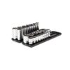 TEKTON SHD92205 1/2 in. Drive 6-Point Socket Set with Rails (3/8 in.-1-5/16 in.) (32-Piece)