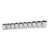 TEKTON SHD93034 3/4 in. Drive 12-Point Socket Set, 32 mm - 50 mm (10-Piece)