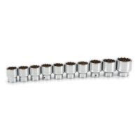 TEKTON SHD93034 3/4 in. Drive 12-Point Socket Set, 32 mm - 50 mm (10-Piece)