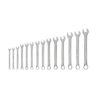 TEKTON WCB90208 6-19 mm Combination Wrench Set (14-Piece)