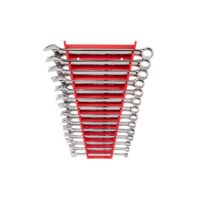 TEKTON WCB91203 6-19 mm Combination Wrench Set with Rack (14-Piece)