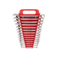 TEKTON WCB92201 6-19 mm Combination Wrench Set with Holder (14-Piece)