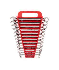 TEKTON WCB92201 6-19 mm Combination Wrench Set with Holder (14-Piece)